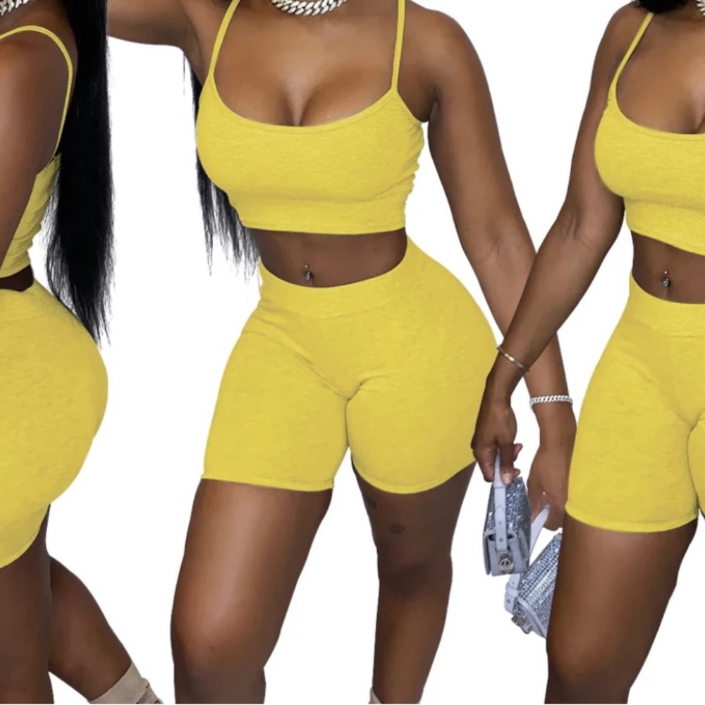 Hot Girl set yellow